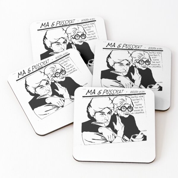 Artikelvorschau, Ma und Pussycat Golden Girls Goo-Parodie entworfen und verkauft von DorianHarris.