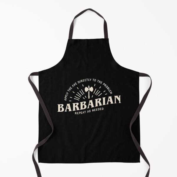 Item preview, Barbarian Apply the Axe Funny Tabletop RPG designed and sold by pixeptional.