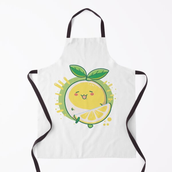 Item preview, Smiling Cute Lemon Art Print designed and sold by ernx.