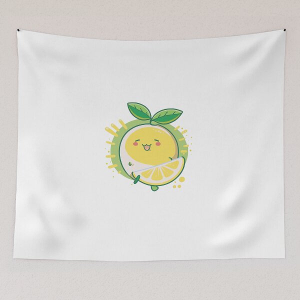 Item preview, Smiling Cute Lemon Art Print designed and sold by ernx.
