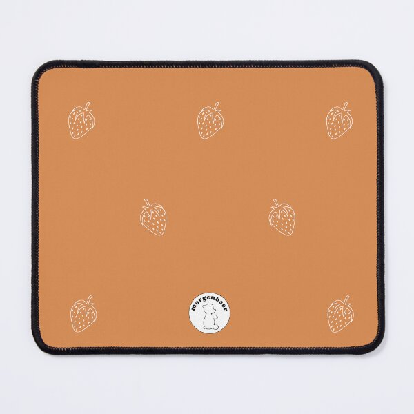 Item preview, Minimalist Strawberry Pattern White Strawberry Repeating Pattern designed and sold by morgenbaer.