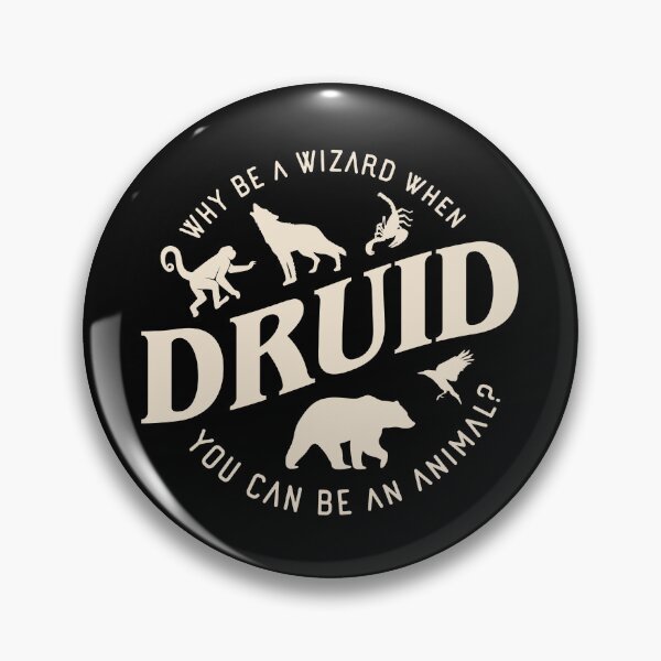 Artikelvorschau, Druid Why Be A Wizard Tabletop-Rollenspiel entworfen und verkauft von pixeptional.