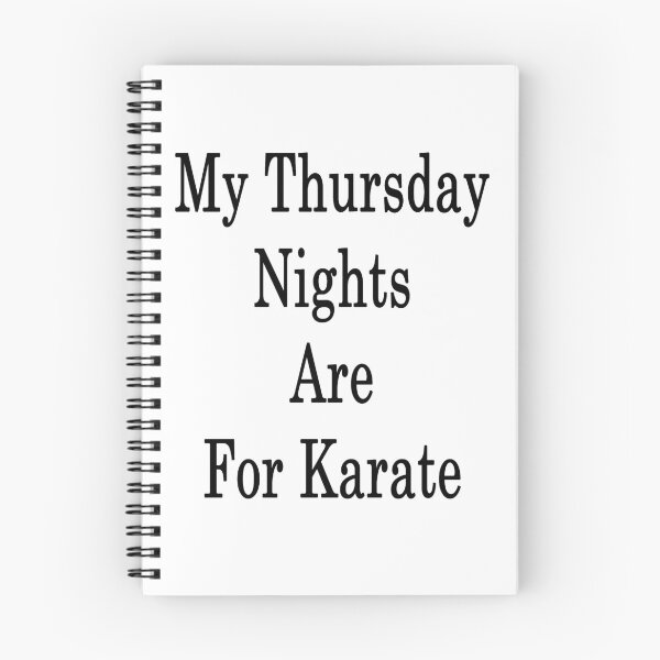 Item preview, My Thursday Nights Are For Karate  designed and sold by supernova23.