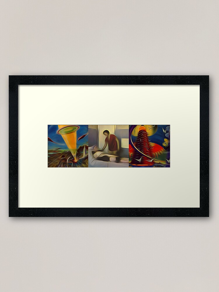 Thumbnail 1 of 7, Framed Art Print, phil jarry TRIP+ 021 designed and sold by philjarry.