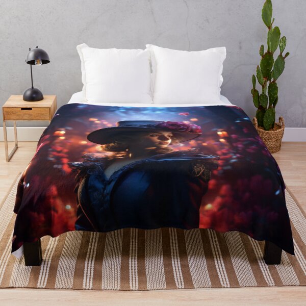 Item preview, Mysterious Lady in the secret Garden designed and sold by Red Witch Art.