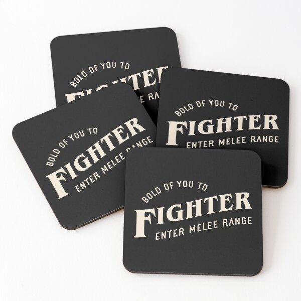 Item preview, Fighter Bold of You To Enter Melee Range Tabletop RPG designed and sold by pixeptional.