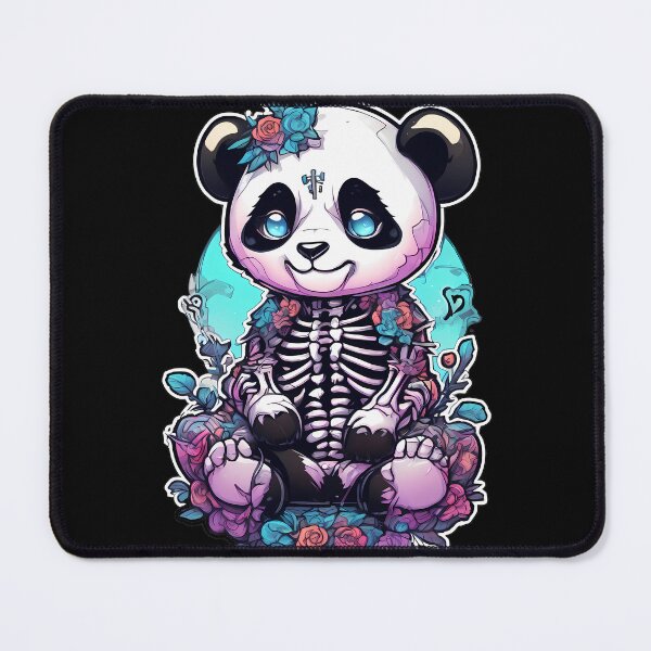 Item preview, Playful Yet Eerie Panda Creepypasta in a Floral World designed and sold by Mechanical-Artt.