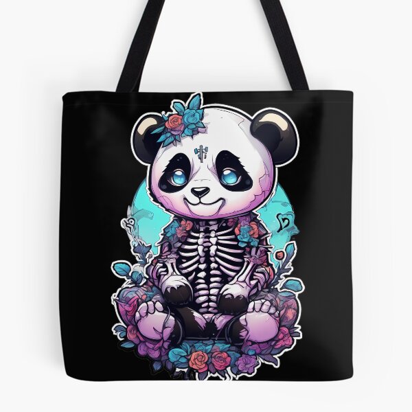 Item preview, Playful Yet Eerie Panda Creepypasta in a Floral World designed and sold by Mechanical-Artt.