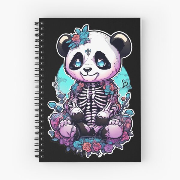Item preview, Playful Yet Eerie Panda Creepypasta in a Floral World designed and sold by Mechanical-Artt.