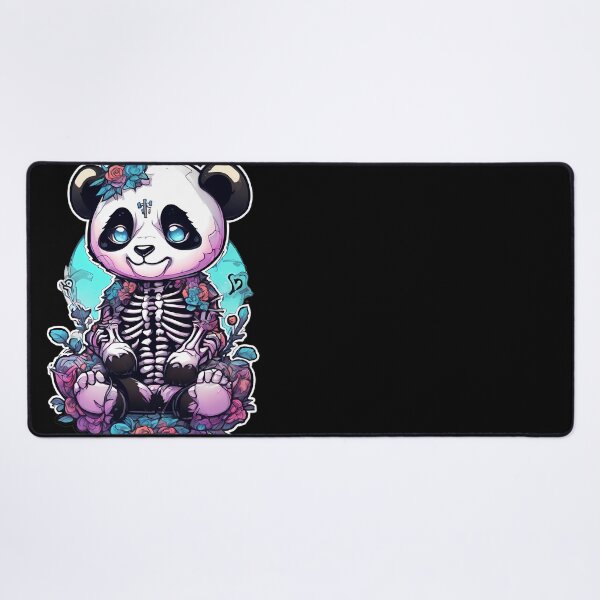 Item preview, Playful Yet Eerie Panda Creepypasta in a Floral World designed and sold by Mechanical-Artt.