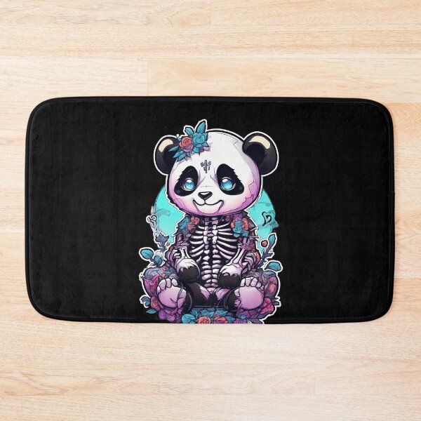 Item preview, Playful Yet Eerie Panda Creepypasta in a Floral World designed and sold by Mechanical-Artt.