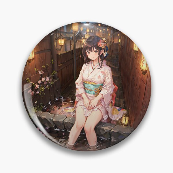 Item preview, Anime girl in kimono designed and sold by Xbox4life.