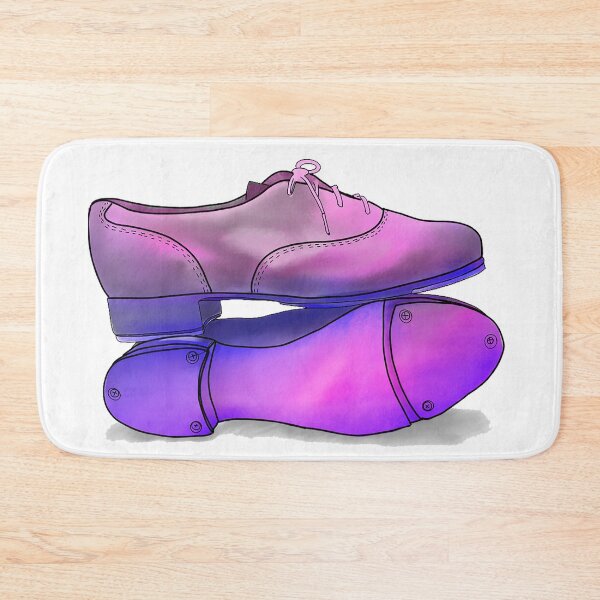 Item preview, Tap Dance Shoes Stacked up in Moody Color designed and sold by Tara Barnaba.