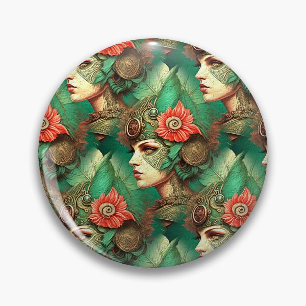 Item preview, Bio Punk Mythical Vintage Art Style Face designed and sold by MaxnGeorge.