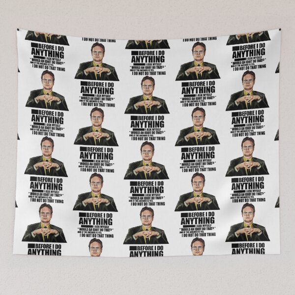 Item preview, The Office - Dwight K. Schrute designed and sold by LethaProsaccon.