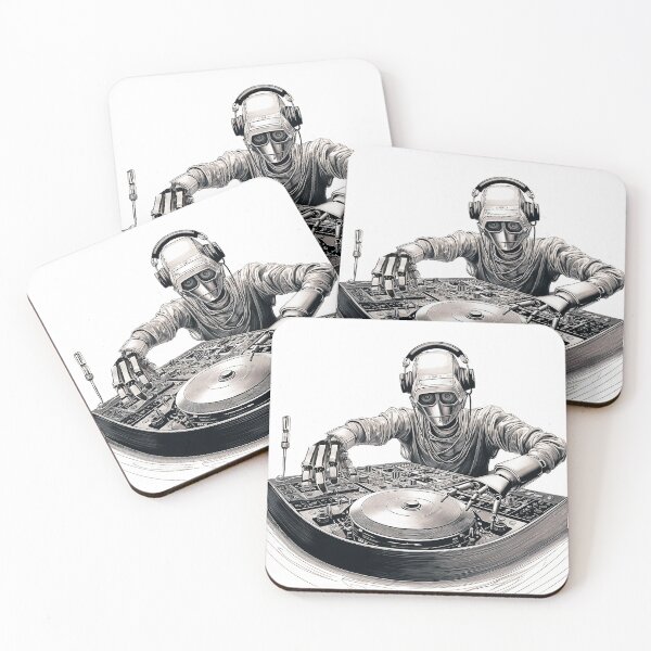 Item preview, DJ Robot Dub designed and sold by robotshane.
