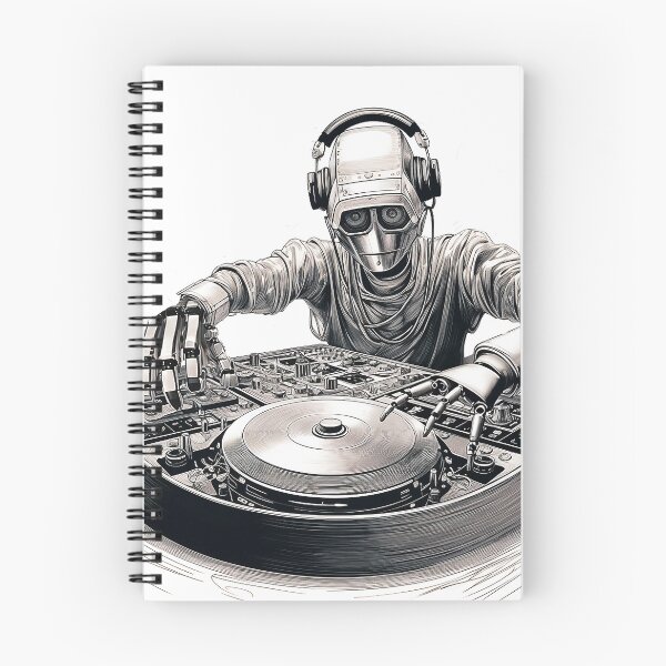 Item preview, DJ Robot Dub designed and sold by robotshane.