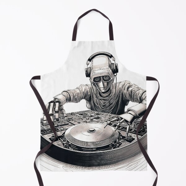 Item preview, DJ Robot Dub designed and sold by robotshane.