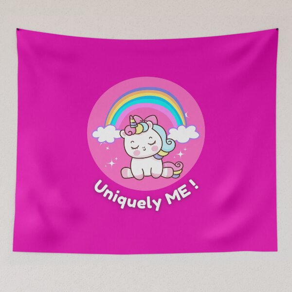 Item preview, Uniquely ME Cute Kawaii Unicorn Design designed and sold by RK-Artist.