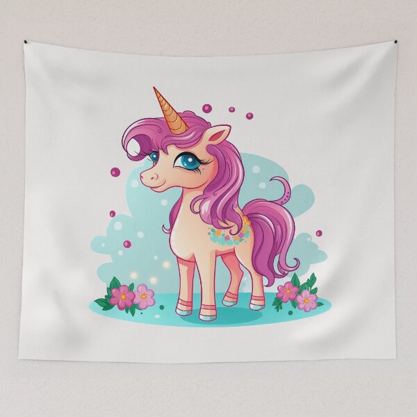Item preview, Cute Baby Unicorn Pinky II designed and sold by PaTToStudio.