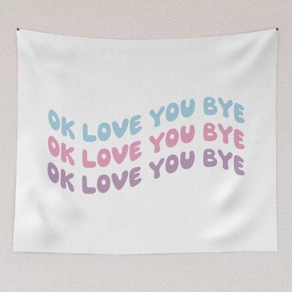 Item preview, ok love you bye - olivia dean designed and sold by Aesthetic Crew.