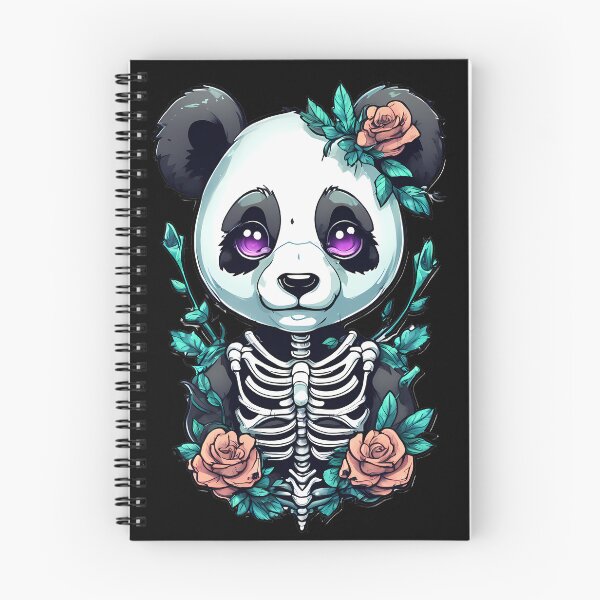Item preview, Charming Panda Creepypasta amidst Enchanted Florals designed and sold by Mechanical-Artt.