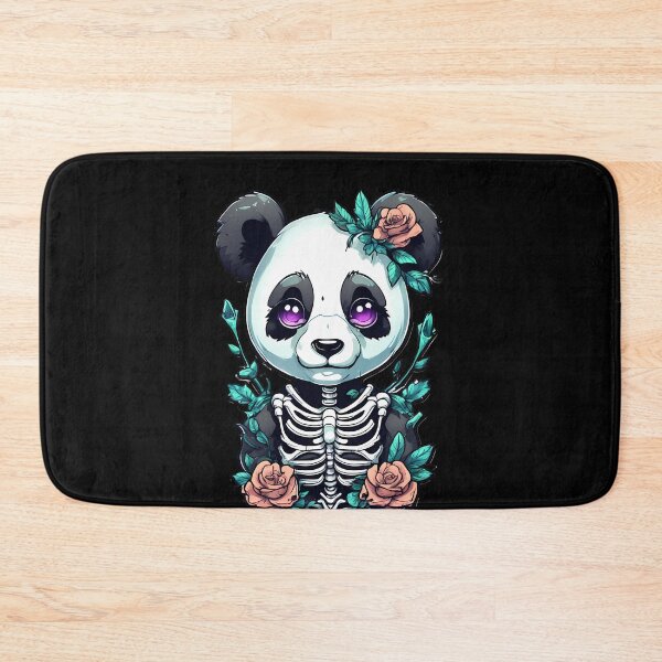 Item preview, Charming Panda Creepypasta amidst Enchanted Florals designed and sold by Mechanical-Artt.