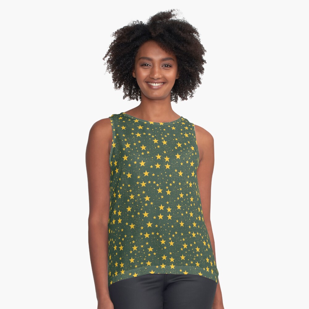 Item preview, Sleeveless Top designed and sold by vectormarketnet.