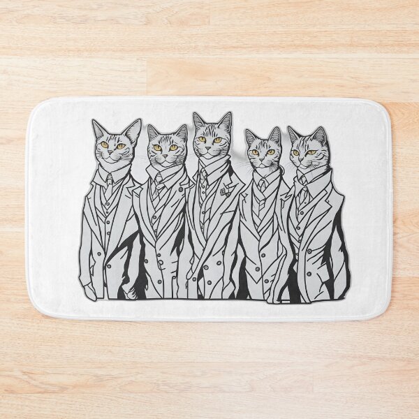Item preview, Cat Couture: Feline Elegance in Suits Art designed and sold by FashionRex.