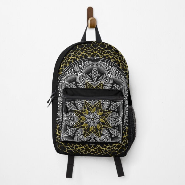 Item preview, Golden Snowflake Mandala designed and sold by DreamsOfKaliArt.