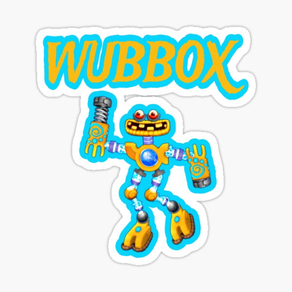 my singing monsters wubbox Sticker for Sale by FROMmetoyou1 in 2023