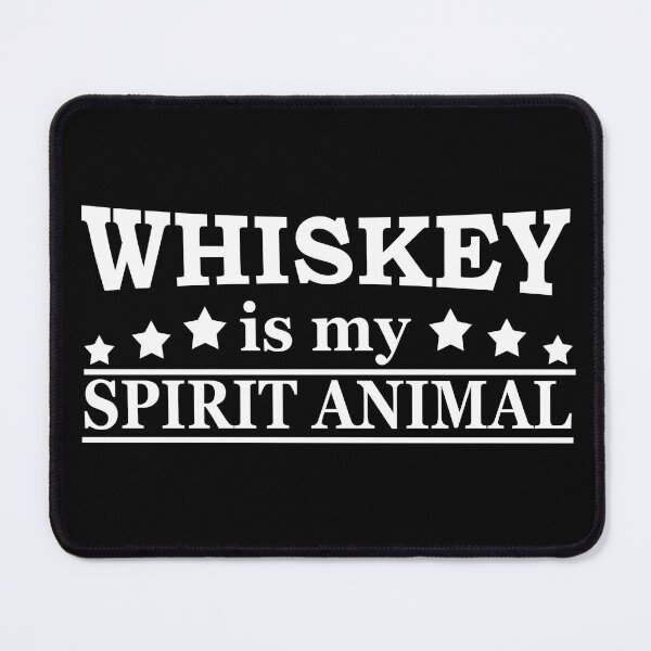 Item preview, Whiskey is my spirit animal designed and sold by Alexaltay.