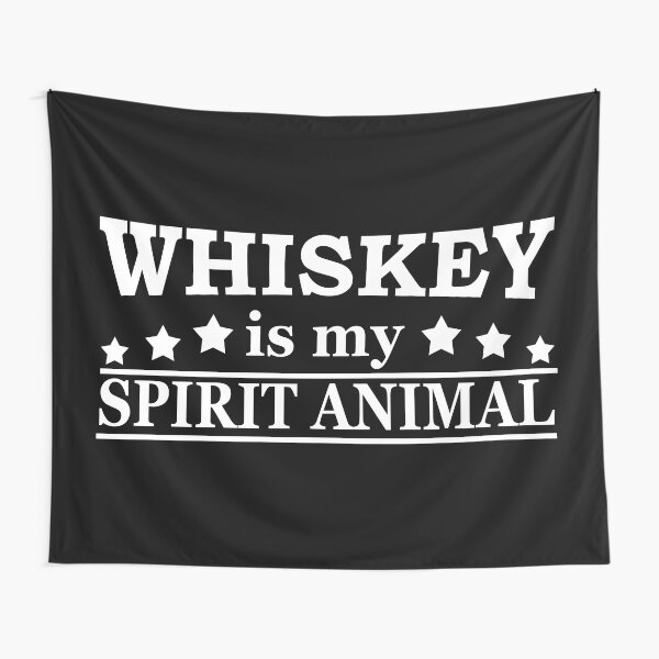 Item preview, Whiskey is my spirit animal designed and sold by Alexaltay.