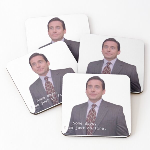 Item preview, I am just on fire - Michael Scott | The office designed and sold by DinoMars.