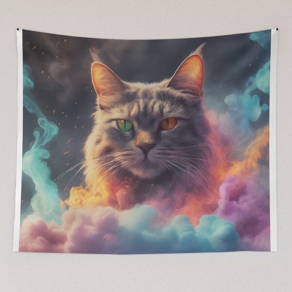 Item preview, ethereal cat designed and sold by ViktorVigo.
