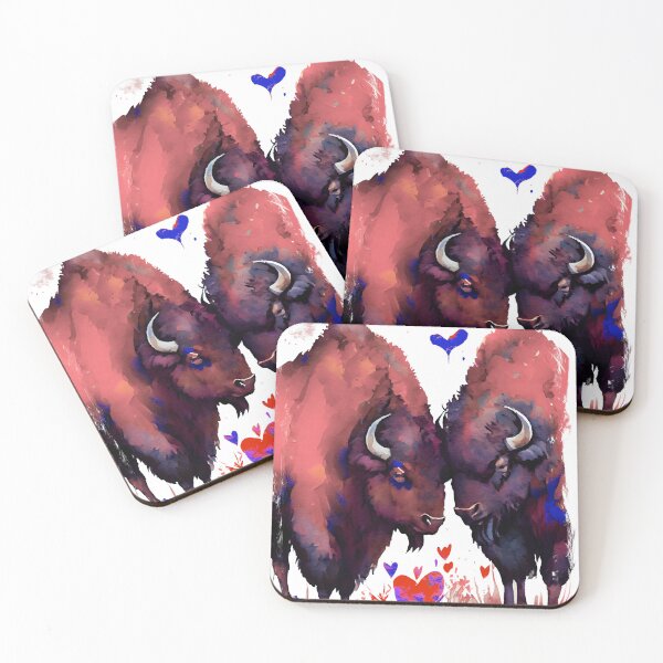 Item preview, Buffalo Bison Love - Red White Blue NY Football Fan designed and sold by SmileThreads.