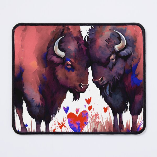 Item preview, Buffalo Bison Love - Red White Blue NY Football Fan designed and sold by SmileThreads.