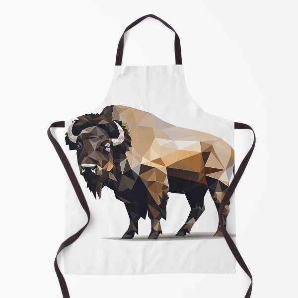 Item preview, Geometric Bison designed and sold by robotshane.