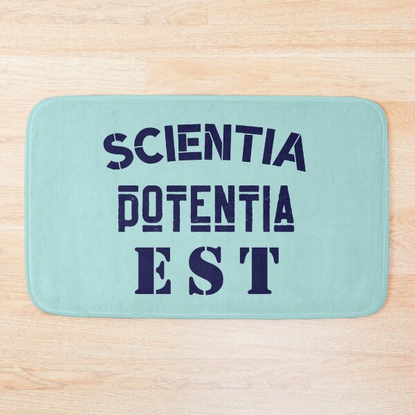 Item preview, Copy of Latin aphorism: Scientia Potentia  Est (Knowledge is power) designed and sold by artbleed.