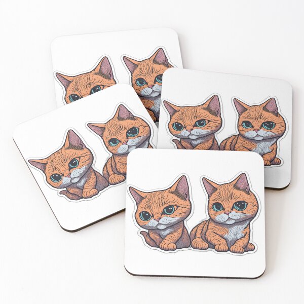 Item preview, Charming Cat Blush: Cute Feline Expression Collection designed and sold by FashionRex.