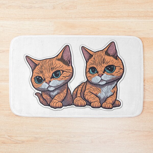 Item preview, Charming Cat Blush: Cute Feline Expression Collection designed and sold by FashionRex.