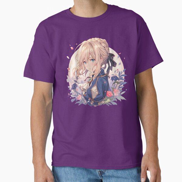 ヴァイオレット Violet Evergarden アニメTシャツ 2XL Violet Evergarden