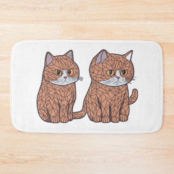 Item preview, Blushing Kitty Charm: Cute Cat Expression Art Collection designed and sold by FashionRex.