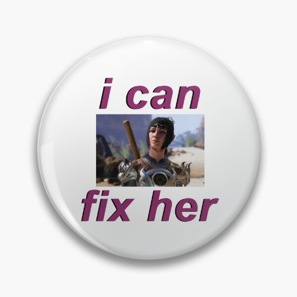 Item preview, Shadowheart "I can fix her" designed and sold by cybarchangel.