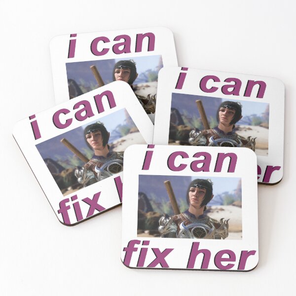 Item preview, Shadowheart "I can fix her" designed and sold by cybarchangel.