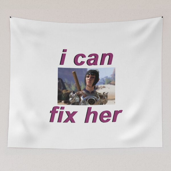 Item preview, Shadowheart "I can fix her" designed and sold by cybarchangel.