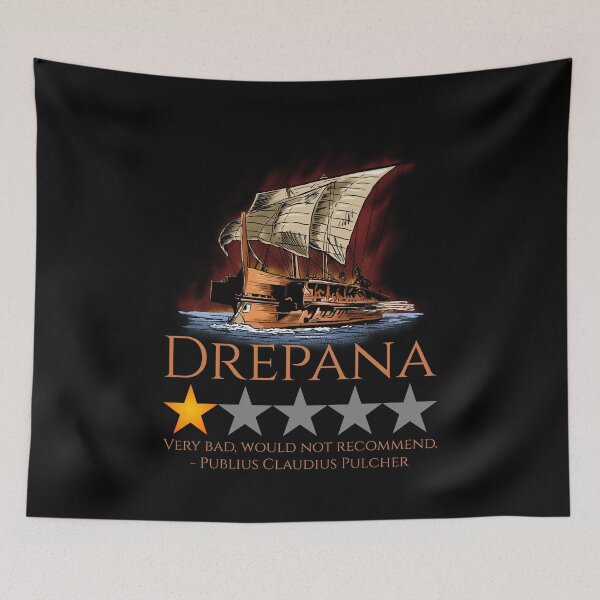 Item preview, Ancient Roman History Meme - Battle Of Drepana - First Punic War designed and sold by Styrman.