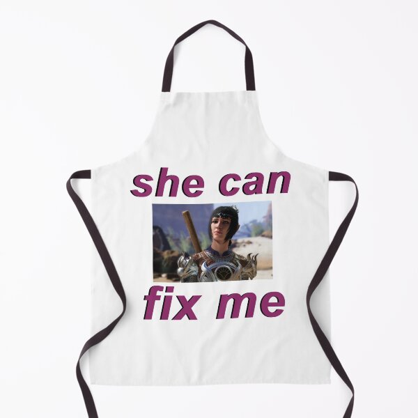 Item preview, Shadowheart "She can fix me" designed and sold by cybarchangel.
