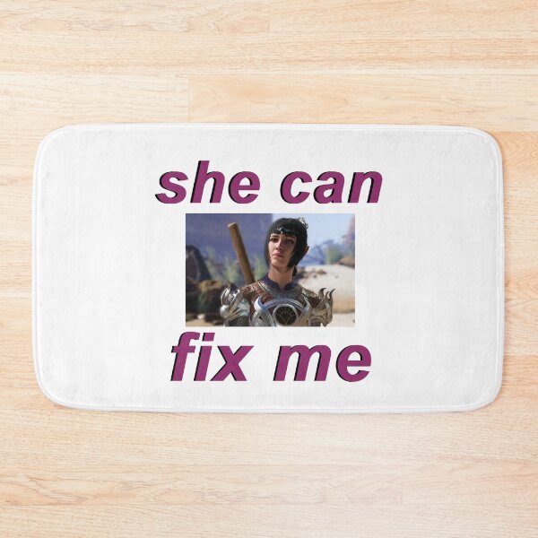 Item preview, Shadowheart "She can fix me" designed and sold by cybarchangel.