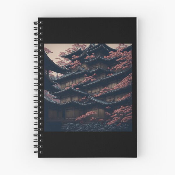 Item preview, Traitional Japanese House designed and sold by DoodleNestArt.